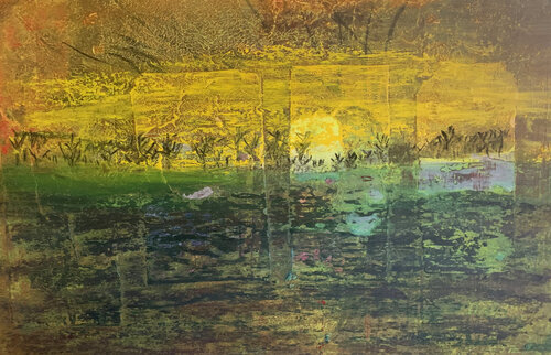 BROCELIANDE 1 von marie anne Baron, Malerei kaufen auf Singulart