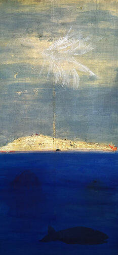 L ENVOL par marie anne Baron, Peinture en vente sur Singulart