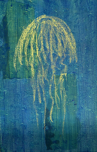 MEDUSE 2 von marie anne Baron, Malerei kaufen auf Singulart