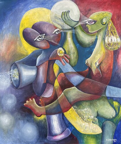 This is my secret di Eric & Mitja Zilverberg, Pittura in vendita su Singulart