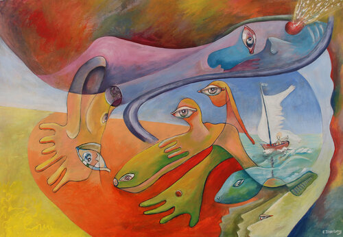 that's why I move on par Eric & Mitja Zilverberg, Peinture en vente sur Singulart