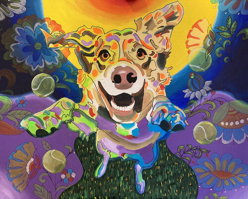 Jump to Freedom II par Eric & Mitja Zilverberg, Peinture en vente sur Singulart