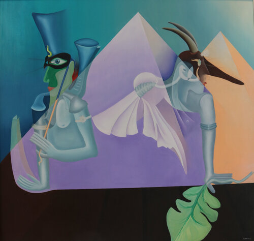 Look at Egypt par Eric & Mitja Zilverberg, Peinture en vente sur Singulart