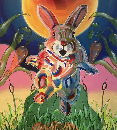 Jump to freedom III von Eric & Mitja Zilverberg, Malerei kaufen auf Singulart