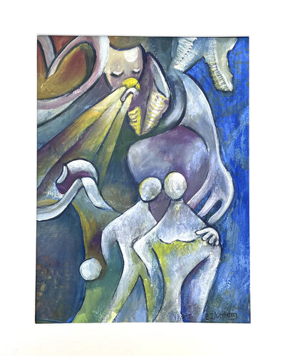 My strength II van Eric & Mitja Zilverberg, Schilderij te koop op Singulart