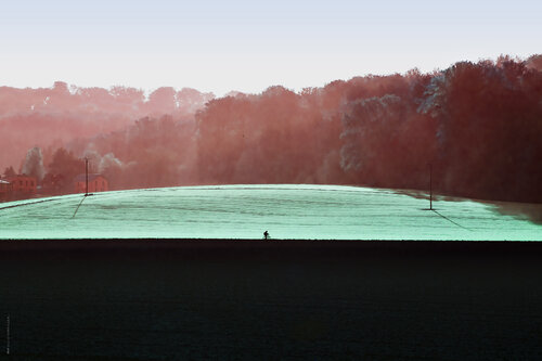 Der Radfahrer par Ulli Steinküller, Photographie en vente sur Singulart