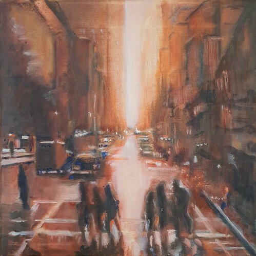 Sunset von Monica Catto, Malerei kaufen auf Singulart