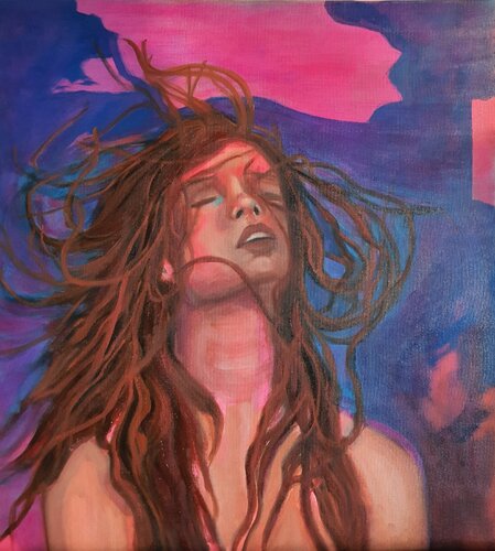 La fille du desire van Monica Catto, Schilderij te koop op Singulart