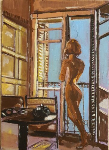 love in portofino by Monica Catto, Painting for Sale on Singulart