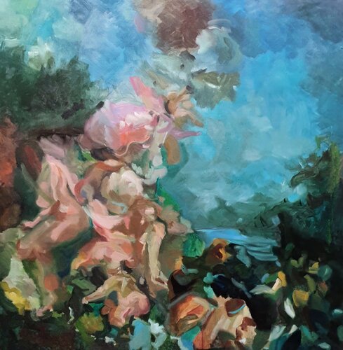 Paradiso by Monica Catto, Painting for Sale on Singulart