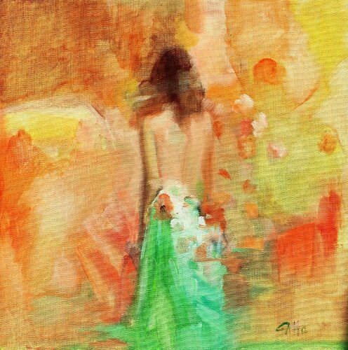 L'histoire sans fin by Monica Catto, 絵画 for Sale on Singulart