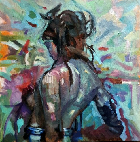 Essenza di colore e forza von Monica Catto, Malerei kaufen auf Singulart