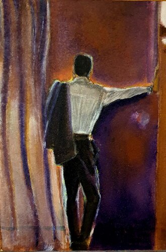 Dreams man by Monica Catto, 絵画 for Sale on Singulart