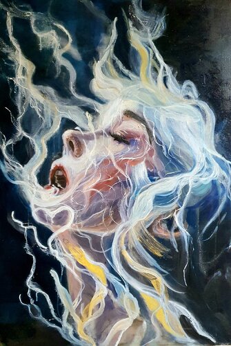 Vanishing by Monica Catto, 絵画 for Sale on Singulart