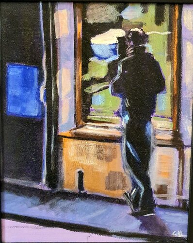 Attesa riflessa van Monica Catto, Schilderij te koop op Singulart