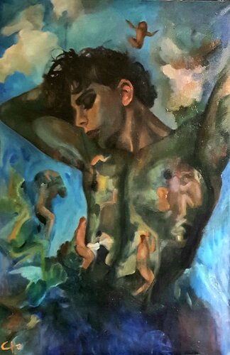 I dannati van Monica Catto, Schilderij te koop op Singulart