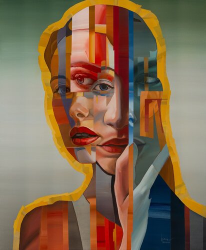"DIE IKONE" di André Ismer, Pittura in vendita su Singulart