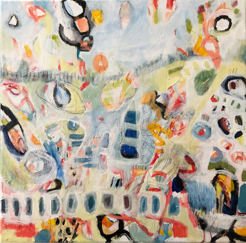 Ausblick van Christa Otte-Kreisel, Schilderij te koop op Singulart