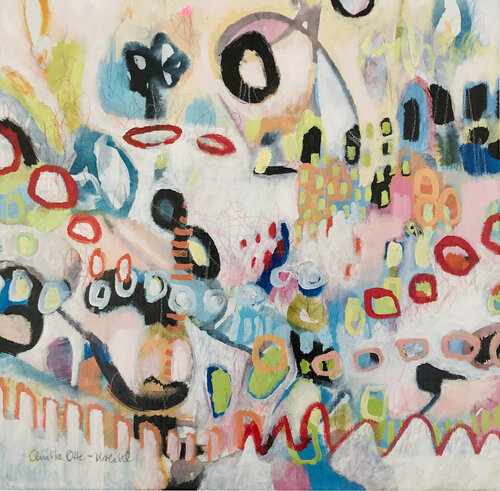 Lips of Truth van Christa Otte-Kreisel, Schilderij te koop op Singulart