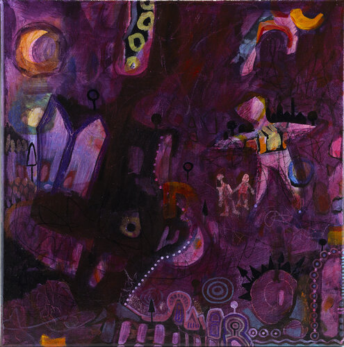 Traum und Seele van Christa Otte-Kreisel, Schilderij te koop op Singulart