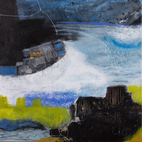 Cornwall par Christa Otte-Kreisel, Peinture en vente sur Singulart