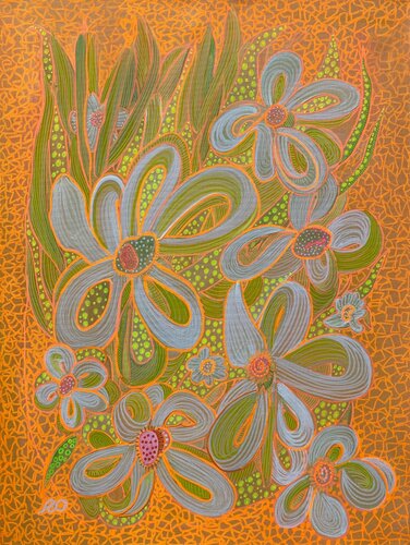 Sunny Flowers von Olga 'ROArtUS' Rokhmanyuk, Malerei kaufen auf Singulart