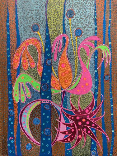 Flowering peak von Olga 'ROArtUS' Rokhmanyuk, Malerei kaufen auf Singulart