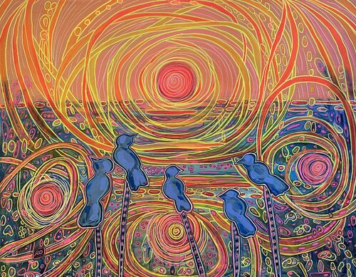 Four suns Olga 'ROArtUS' Rokhmanyuk