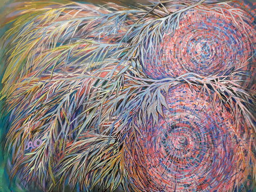 Merry Christmas... di Olga 'ROArtUS' Rokhmanyuk, Pittura in vendita su Singulart