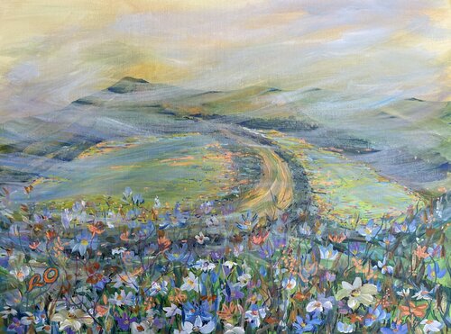 Summer fog von Olga 'ROArtUS' Rokhmanyuk, Malerei kaufen auf Singulart