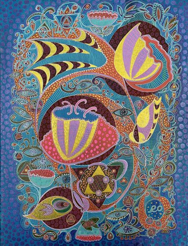Amulet of Protection for a Son by Olga 'ROArtUS' Rokhmanyuk, Painting for Sale on Singulart
