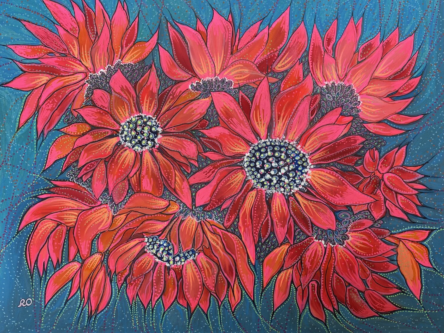 To the one I love… Olga 'ROArtUS' Rokhmanyuk Originalgemälde zu verkaufen