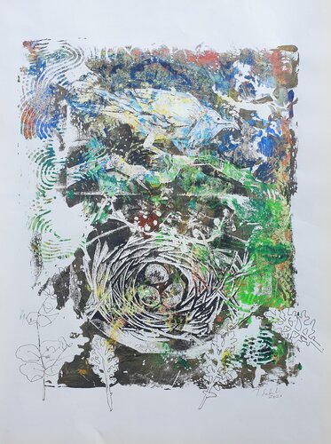 Schattenversteck van Tamara Siebert, Werk op papier te koop op Singulart