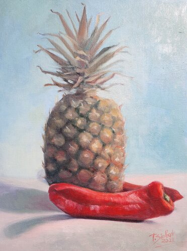 Kontraste der Natur van Tamara Siebert, Schilderij te koop op Singulart