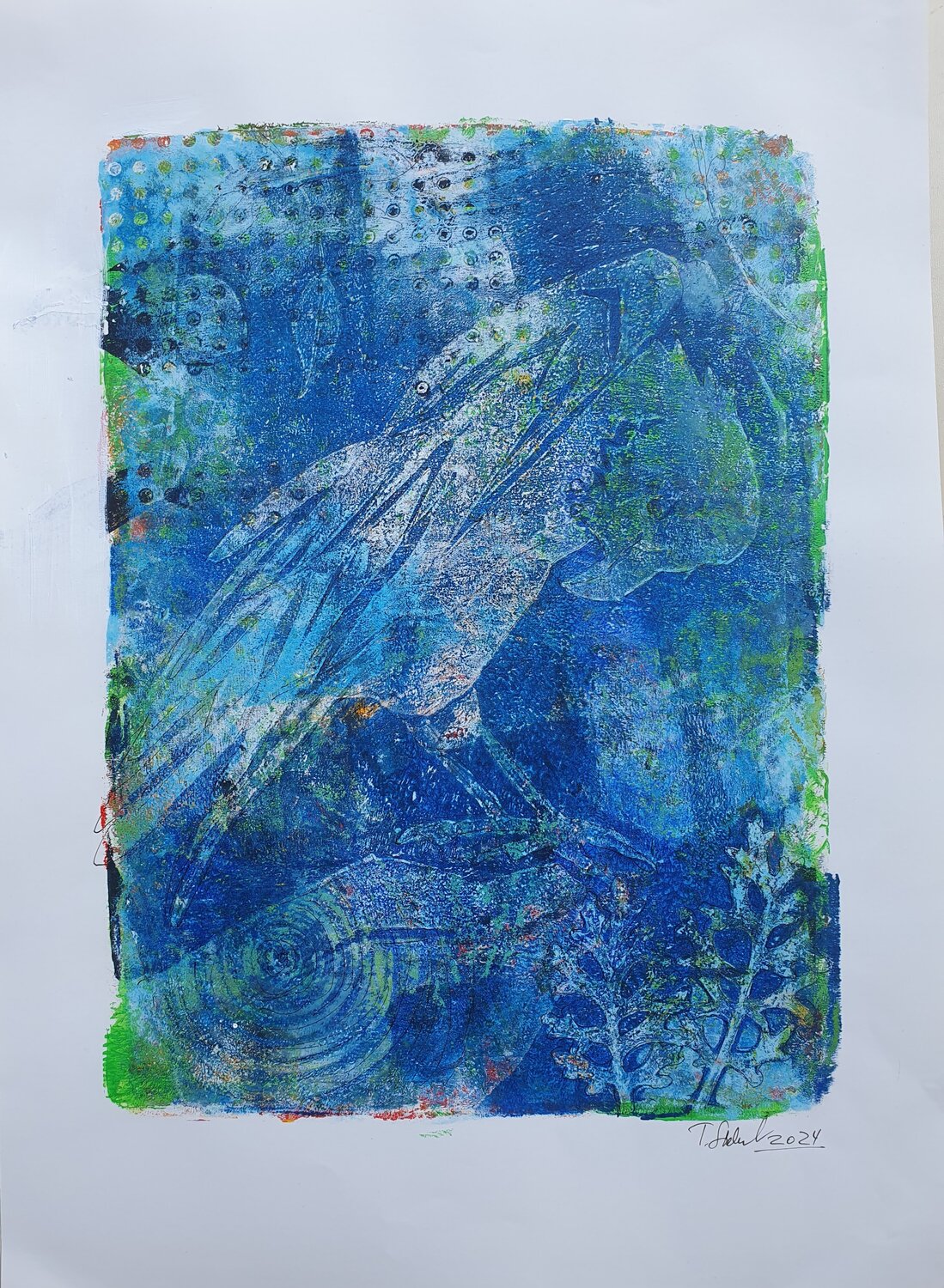 Blauer Rabe Tamara Siebert