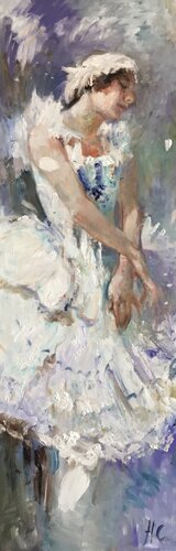 Schwan par Natalia Simonenko, Peinture en vente sur Singulart