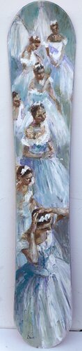 Ballerinas par Natalia Simonenko, Peinture en vente sur Singulart