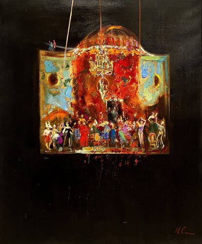 Kleine Oper par Natalia Simonenko, Peinture en vente sur Singulart