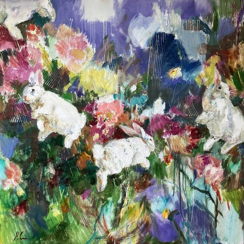 Ode an die Freude par Natalia Simonenko, Peinture en vente sur Singulart