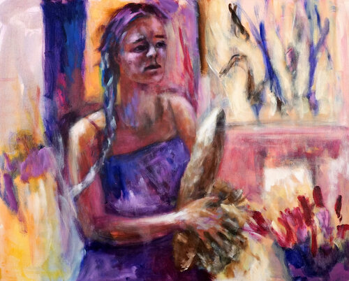 Midi di Monique Jacquemin, Pittura in vendita su Singulart