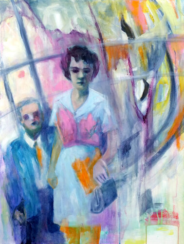 Planetarium II van Monique Jacquemin, Schilderij te koop op Singulart