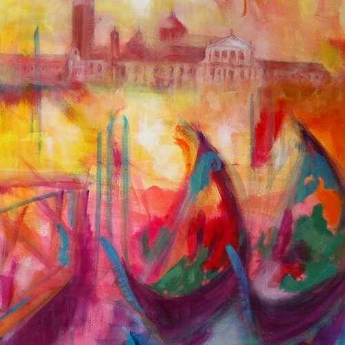 Venice 1 by Monique Jacquemin, Painting for Sale on Singulart
