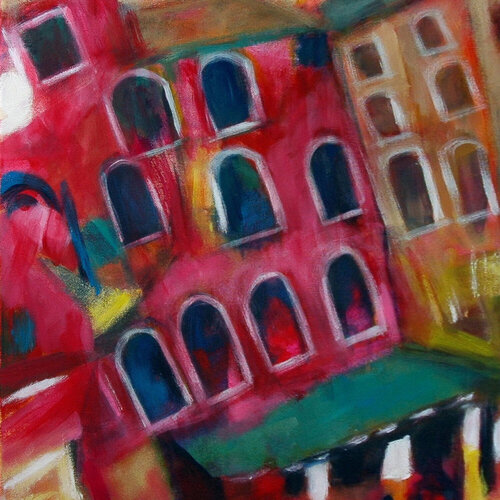 Venice 2 van Monique Jacquemin, Schilderij te koop op Singulart