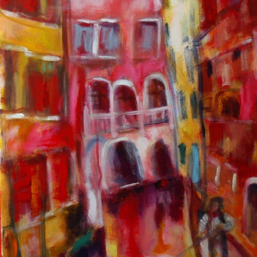 Venice 3 van Monique Jacquemin, Schilderij te koop op Singulart