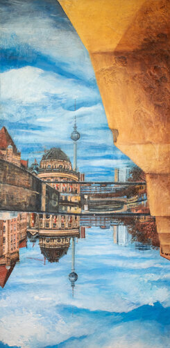 « Reflection Berlin » von Laetitia Hildebrand, Malerei kaufen auf Singulart