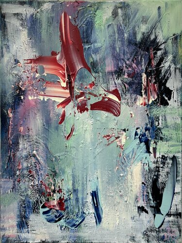 Abstract Art Addicted par Hella Ridder, Peinture en vente sur Singulart