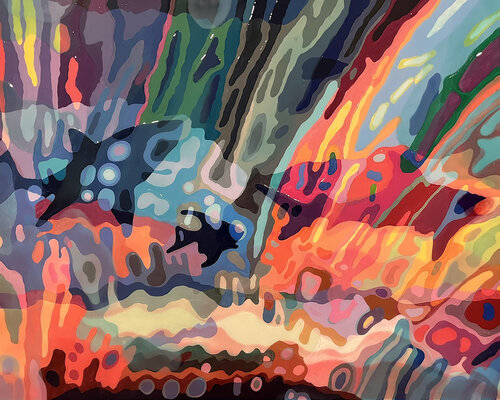 OCEAN WORLD di JAEKUN CHUNG, Pittura in vendita su Singulart