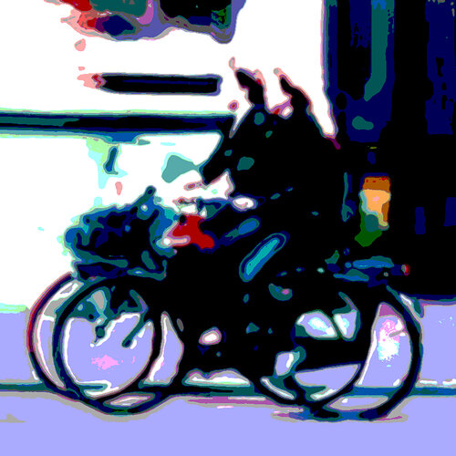 BIKE COUPLE di JAEKUN CHUNG, Pittura in vendita su Singulart