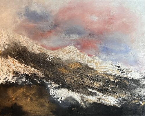 Mountains par Kathrin Kreuzberger, Peinture en vente sur Singulart