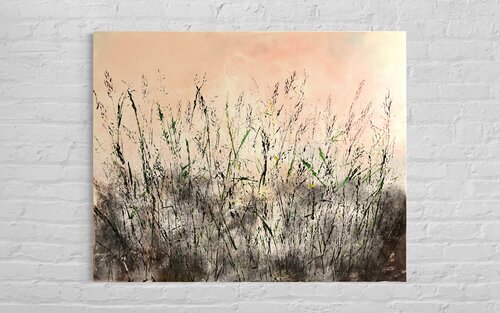 Wiese by Kathrin Kreuzberger, Painting for Sale on Singulart